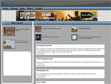 Tablet Screenshot of mjgames-online.com